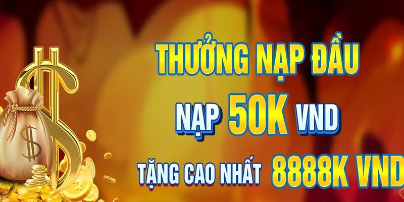 Thưởng giá trị nạp đầu tại HELO88 có giá trị khủng